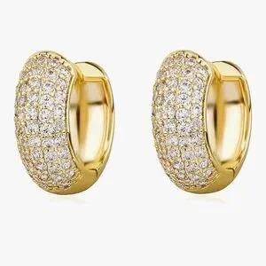 New?14k Gold Small Chunky Hoop Earrings